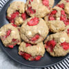 Gluten Free Raspberry Oatmeal White Chocolate Cookies - Set 2