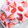 Strawberry Frozen Yogurt Bark - Set 3