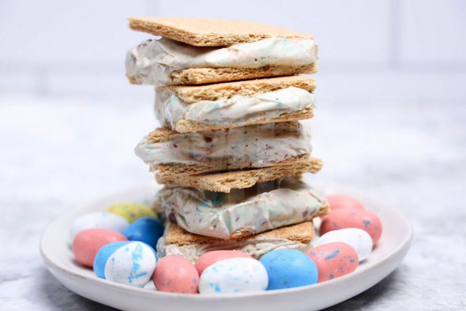 Robin Eggs Cheesecake Ice Cream Sandwiches - Set 2 - Image 4
